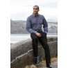 Fit Trousers Brook Taverner Tailored Fit Monaco Black Trouser £36.00