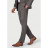 Suits Brook Taverner Tailored Fit Cassino Grey Washable Suit Trousers £63.00