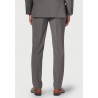 Suits Brook Taverner Tailored Fit Cassino Grey Washable Suit Trousers £63.00