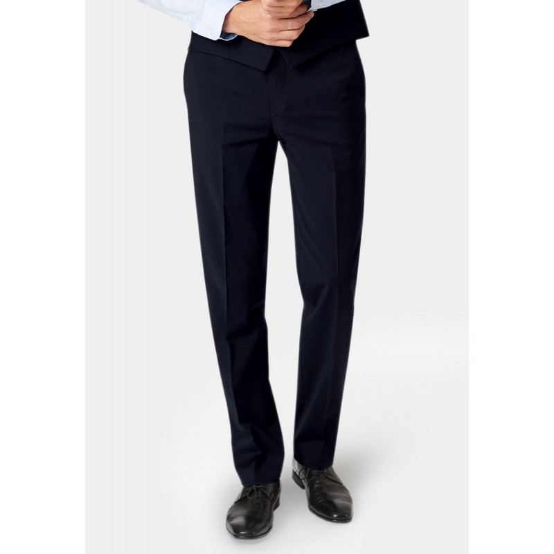 Suits Brook Taverner Tailored Fit Avalino Navy Suit Trousers £63.00