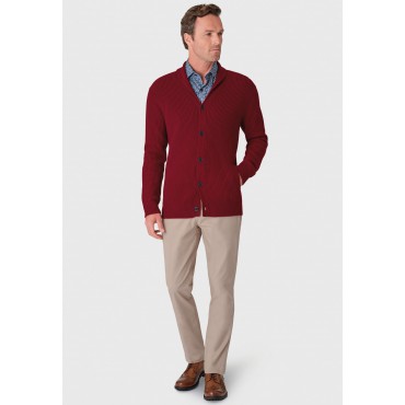 Cardigans Brook Taverner Browning Claret Shawl Collar Cardigan £71.00