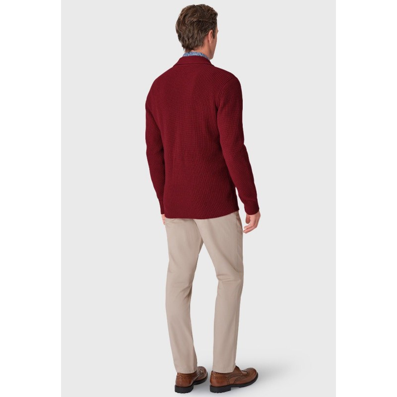 Cardigans Brook Taverner Browning Claret Shawl Collar Cardigan £71.00