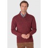 Jumpers Brook Taverner Shaw Cranberry Shawl Collar Jumper £71.00