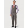 Wool Suits Brook Taverner Tailored Fit Clifford Grey Donegal Wool Suit Waistcoat £72.00