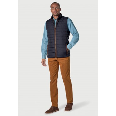 Gloves Brook Taverner Tampa Navy Quilted Puffer Gilet £62.00