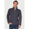 Sweatshirts Brook Taverner Cork Airforce Cotton-Rich Zip Neck Sweatshirt £62.00