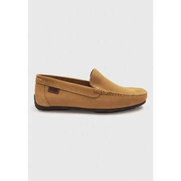 Moccasins Brook Taverner Cognac Suede Moccasin £89.00