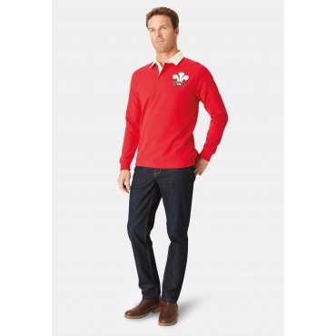 Union Brook Taverner Wales Heritage Pure Cotton Rugby Shirt £62.00