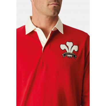 Union Brook Taverner Wales Heritage Pure Cotton Rugby Shirt £62.00