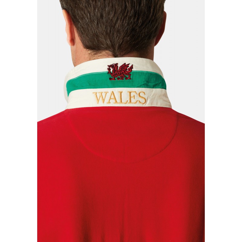 Union Brook Taverner Wales Heritage Pure Cotton Rugby Shirt £62.00