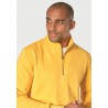 Pocket Square Brook Taverner Cash Pure Cotton Lemon Zip Neck Sweatshirt £62.00