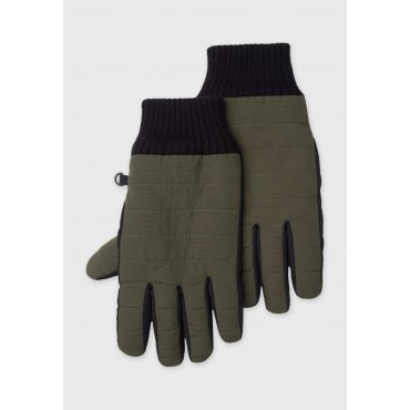 Gloves Brook Taverner Olive Waterproof Quilted Glove £36.00