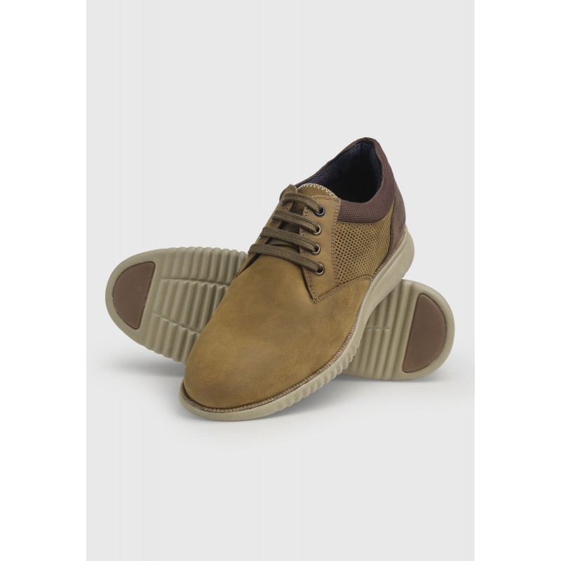 Casual Shoes Brook Taverner Light Tan Nubuck Lightweight Casual Shoe £80.00