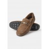 Moccasins Brook Taverner Cognac Suede Snaffle Moccasin £89.00