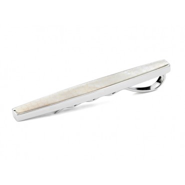 Tie Bars Babette Wasserman Deco Arabesque Tie Bar Mother Of Pearl £71.00