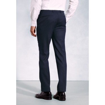 Flannel Trousers Brook Taverner Tailored Fit Olney Navy Flannel Trouser £71.00