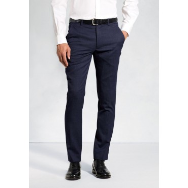 Flannel Trousers Brook Taverner Tailored Fit Olney Airforce Blue Flannel Trousers £71.00