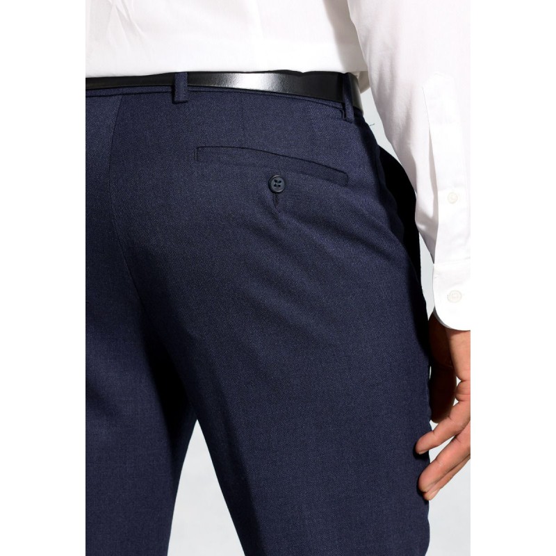 Flannel Trousers Brook Taverner Tailored Fit Olney Airforce Blue Flannel Trousers £71.00