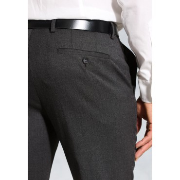 BT-8706D Brook Taverner Regular Fit Olney Charcoal Flannel Trousers £71.00