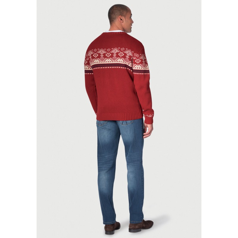 Jumpers Brook Taverner Whistler Berry Fairisle Jumper £89.00