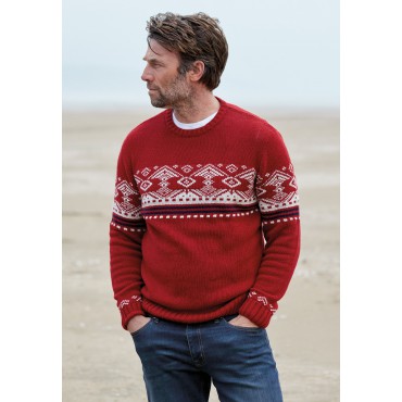 Jumpers Brook Taverner Whistler Berry Fairisle Jumper £89.00