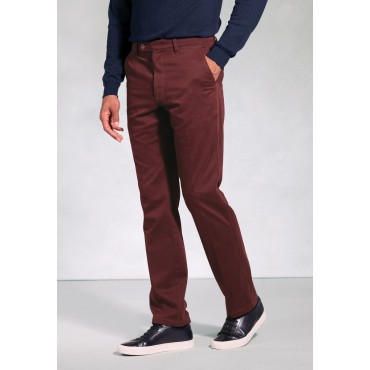 Fit Trousers Brook Taverner Tailored Fit Yeo Wine ThermoliteR Trouser £62.00