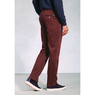 Fit Trousers Brook Taverner Tailored Fit Yeo Wine ThermoliteR Trouser £62.00