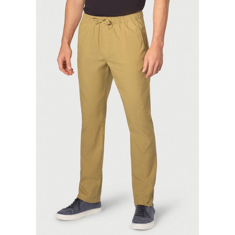 Fit Trousers Brook Taverner Regular Fit Cowdrey Sand Linen Cotton Stretch Drawcord Trouser £54.00