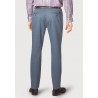 Fit Trousers Brook Taverner Regular Fit Illingworth Blue Cotton Stretch Trouser £45.00