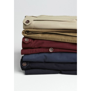 Fit Trousers Brook Taverner Regular Fit Ben Stone Non-Iron Cotton Stretch Chinos £54.00