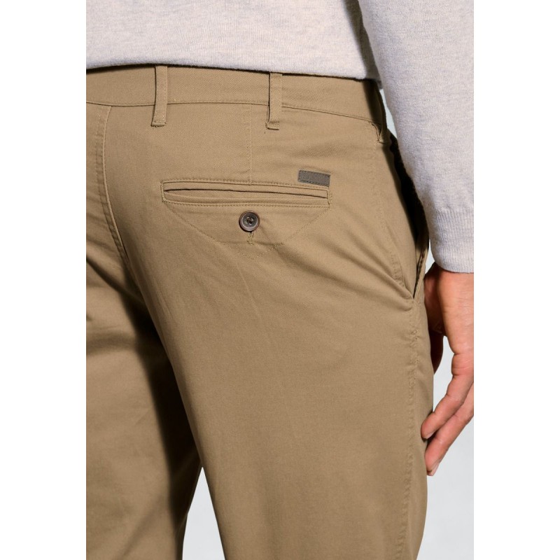 Fit Trousers Brook Taverner Tailored Fit Ben Sand Non-Iron Cotton Stretch Chinos £54.00