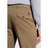 Fit Trousers Brook Taverner Tailored Fit Aristotle Sand Textured Cotton Stretch Chinos £45.00