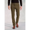 Fit Trousers Brook Taverner Tailored Fit Seychelles Olive Cotton Blend Twill Trouser £54.00