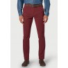 Fit Trousers Brook Taverner Regular Fit Seychelles Berry Cotton Blend Twill Trouser £54.00