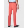 Fit Trousers Brook Taverner Tailored Fit Ribblesdale Coral Cotton Stretch Chinos £45.00