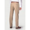 Jeans Brook Taverner Tailored Fit Brunswick Sand Cotton Stretch Chinos Jean £40.00