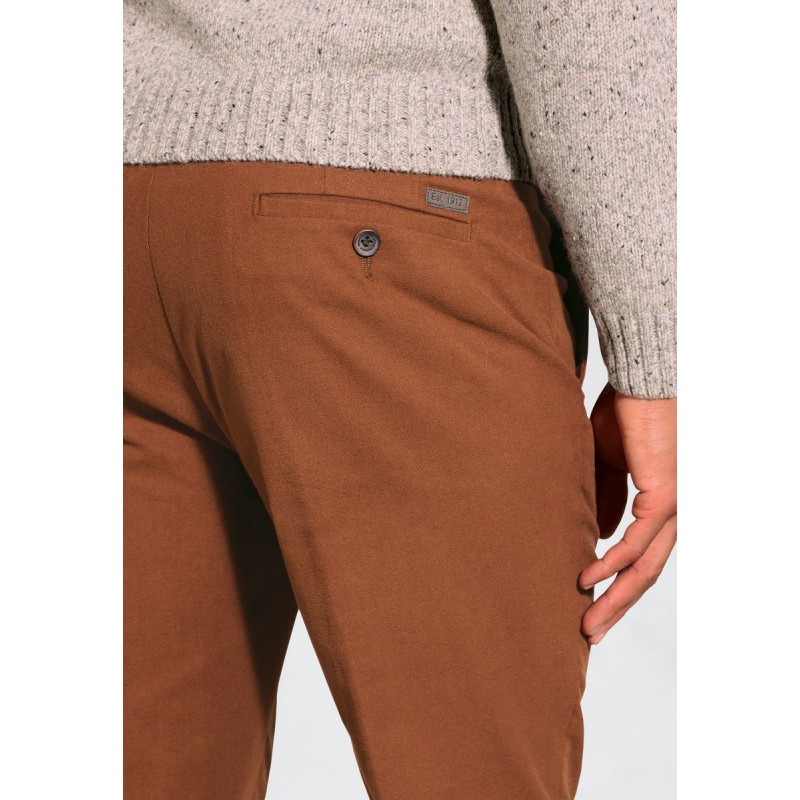 Moleskin Trousers Brook Taverner Regular Fit Kerswell Ginger Cotton Moleskin Trouser £62.00