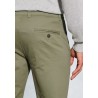 Fit Trousers Brook Taverner Tailored Fit Miami Olive Cotton Stretch Chinos £40.00