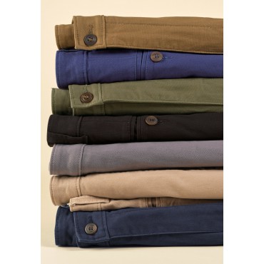 Fit Trousers Brook Taverner Tailored Fit Miami Sand Cotton Stretch Chinos £40.00