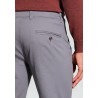 Fit Trousers Brook Taverner Regular Fit Denver Grey Cotton Stretch Chinos £40.00