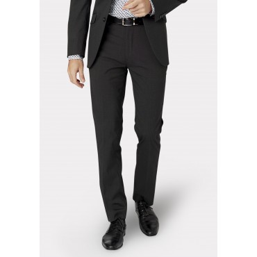 Suits Brook Taverner Tailored Fit Phoenix Charcoal Pin Dot Suit Trousers £44.00