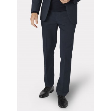 Suits Brook Taverner Tailored Fit Phoenix Navy Pin Dot Suit Trousers £44.00