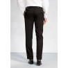 Flannel Trousers Brook Taverner Regular Fit Olney Black Flannel Trouser £71.00