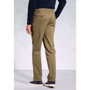 Fit Trousers Brook Taverner Regular Fit Brennan Sand Single Pleat Textured Cotton Stretch Chinos £54.00