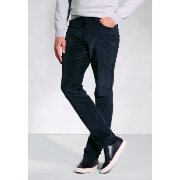 Corduroy Trousers Brook Taverner Tailored Fit Cunningham Navy SupimaR Corduroy Jeans £62.00