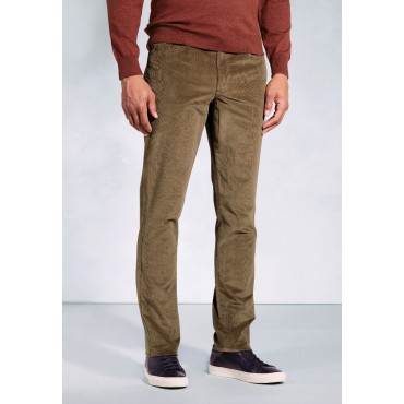 Corduroy Trousers Brook Taverner Tailored Fit Cunningham Sand SupimaR Corduroy Jeans £62.00