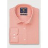 Business Casual Shirts Brook Taverner Regular Fit Apricot Knitted Shirt £45.00