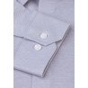 Business Casual Shirts Brook Taverner Tailored Fit Blue Knitted Shirt £45.00