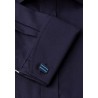 Shirts Brook Taverner Tailored Fit Navy Double Cuff Shirt £45.00