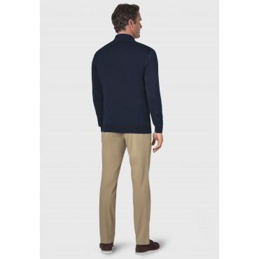 Cardigans Brook Taverner Columbus Navy Zip Through Cardigan £36.00